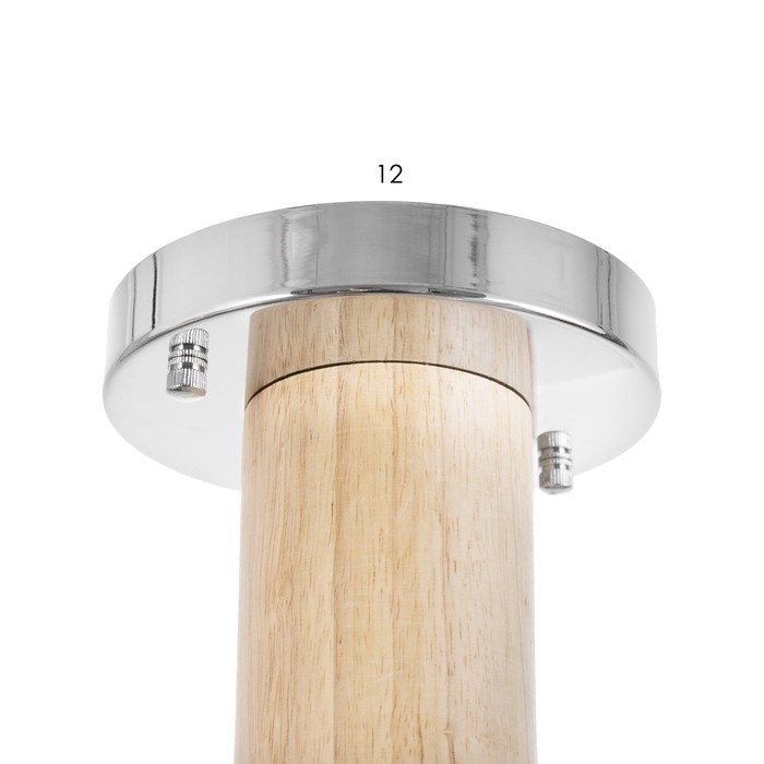 Люстра Люстра "Джулия" 3хLED 72Вт 3000-6000К бело-хромовый 62х62х22 см