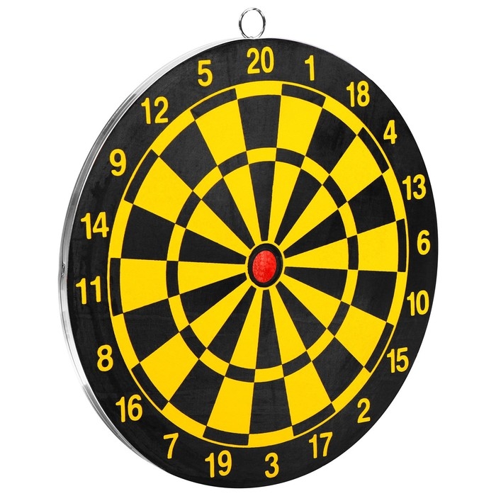 Дартс, мишень диаметром 22 см, 2 дротика Дартс, мишень диаметром 22 см, 2 дротика