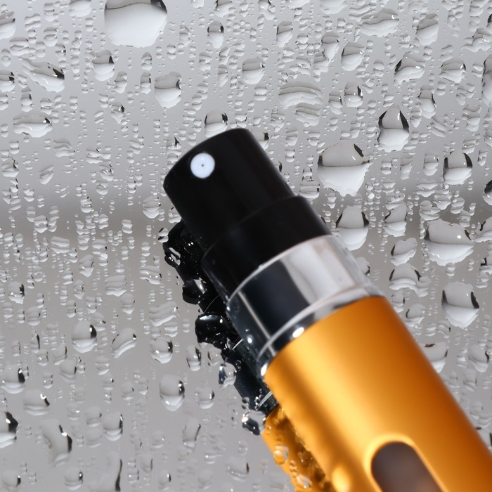 Атомайзер для парфюма, с распылителем, 10 мл, цвет золотистый Атомайзер для парфюма, с распылителем, 10 мл, цвет золотистый