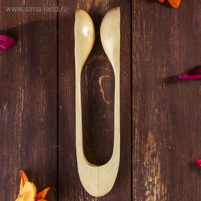 Сувенирный музыкальный инструмент  Сувенирный музыкальный инструмент "Ложки" 25х6х4 см