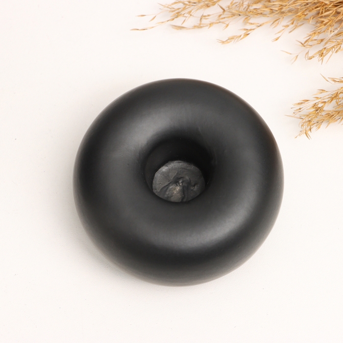 Подсвечник Подсвечник "Эдвард" черный глянец, 4х7х7см