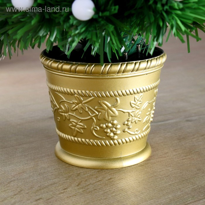 Ёлка фиброоптическая Ёлка фиброоптическая "Огонёк" 60 см d нижнего яруса 35 см 54 ветки