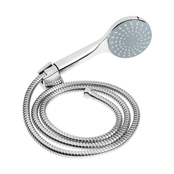 Смеситель для ванны  Смеситель для ванны "СоюзКран" 553-065, однорычажный, душевой набор, излив 350 , цинк, хром