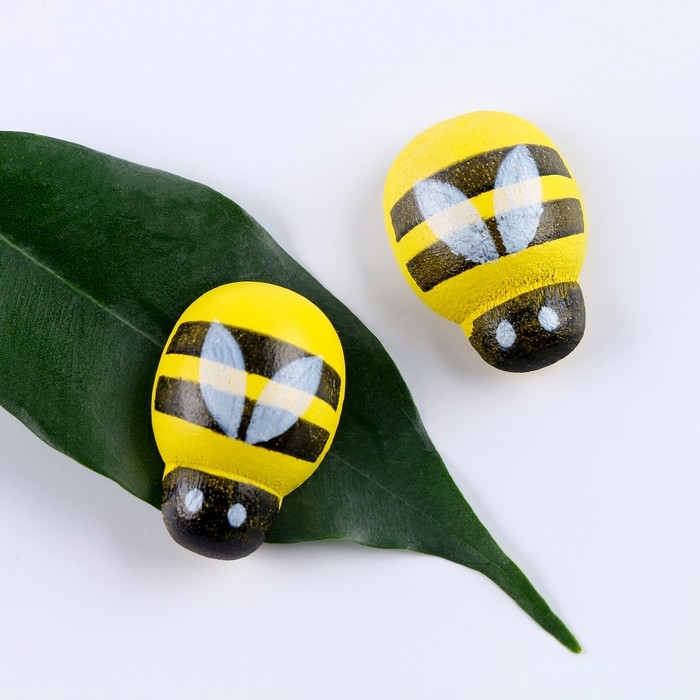 Набор декоративных наклеек «Пчёлки» 20 шт 2,5 × 1,8 см Набор декоративных наклеек «Пчёлки» 20 шт 2,5 × 1,8 см