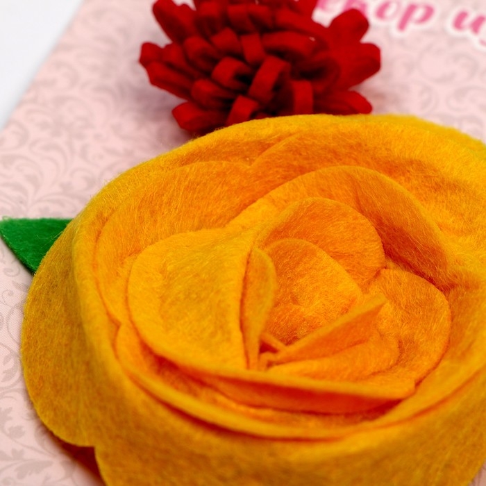 Набор для творчества: декор из фетра и создание кошелька из фетра «Мода» Набор для творчества: декор из фетра и создание кошелька из фетра «Мода»