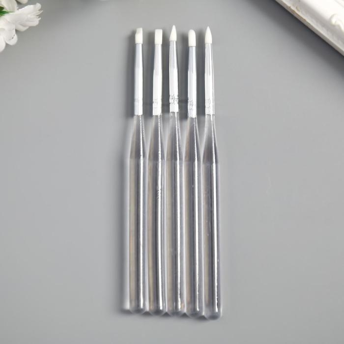 Инструменты для моделирования и придания формы (набор 5 шт) 13 см акрил, резина Инструменты для моделирования и придания формы (набор 5 шт) 13 см акрил, резина