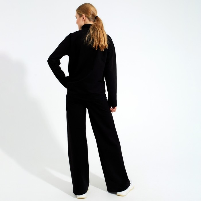 Костюм (джемпер, брюки) MINAKU: Casual Collection цвет чёрный, размер 50