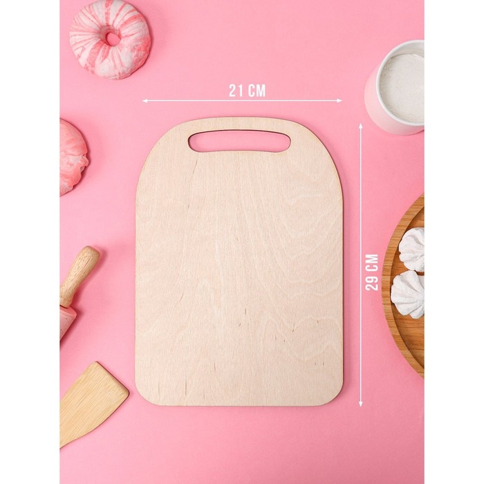 Доска разделочная деревянная Avanti-stile «Тюльпаны», 29×21 см Доска разделочная деревянная Avanti-stile «Тюльпаны», 29×21 см