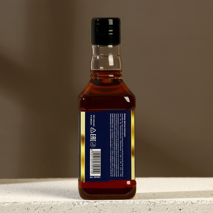 Шампунь для волос во флаконе виски «Богатства!», 250 мл, аромат парфюма, Новый Год