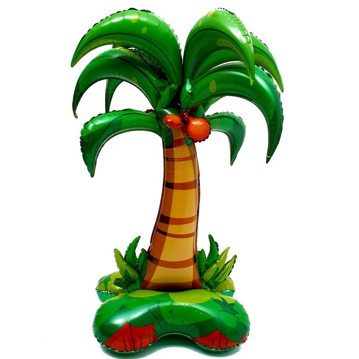 Шар фольгированный 63" &laquo;Пальма&raquo;, на подставке, под воздух
