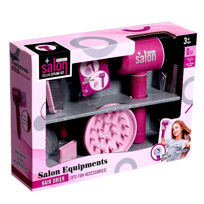 Игровой набор «Парикмахер», 7 предметов Игровой набор «Парикмахер», 7 предметов