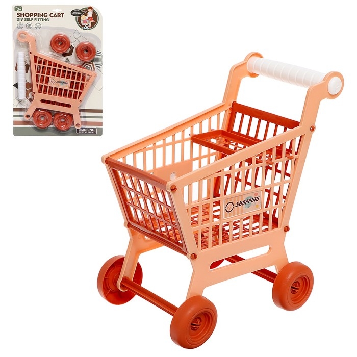 Тележка для покупок «Шоппинг», МИКС Тележка для покупок «Шоппинг», МИКС