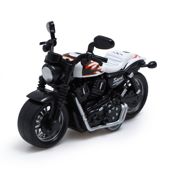 Мотоцикл металлический «Пламя», МИКС