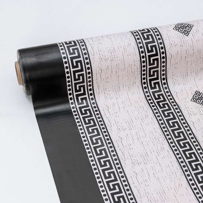 Клеёнка на стол Доляна «Франческа», на тканевой основе, рулон 20 метров, ширина 137 см, общая толщина 0,22 мм, цвет бежевый Клеёнка на стол Доляна «Франческа», на тканевой основе, рулон 20 метров, ширина 137 см, общая толщина 0,22 мм, цвет бежевый