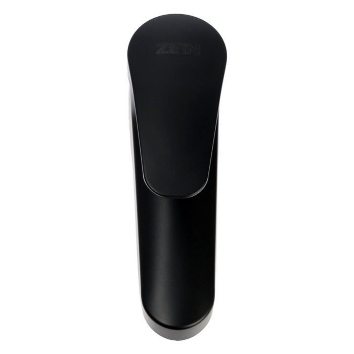 Смеситель для раковины ZEIN Z3657, однорычажный, высота излива 9 см, ABS-пластик, черный Смеситель для раковины ZEIN Z3657, однорычажный, высота излива 9 см, ABS-пластик, черный