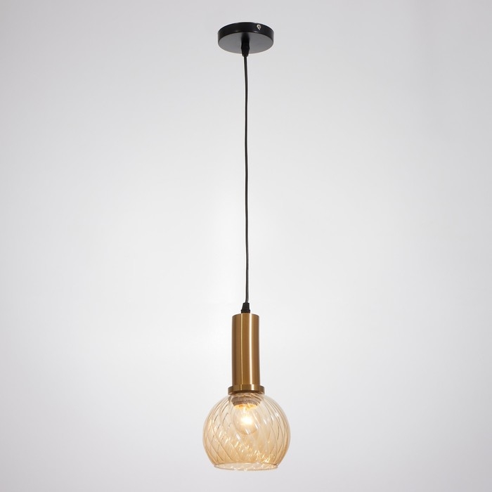 Светильник BayerLux 1662/1 E27 40Вт бронза 14х14х28-128 см