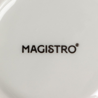 Чайник фарфоровый заварочный Magistro «Бланш», 600 мл, цвет белый