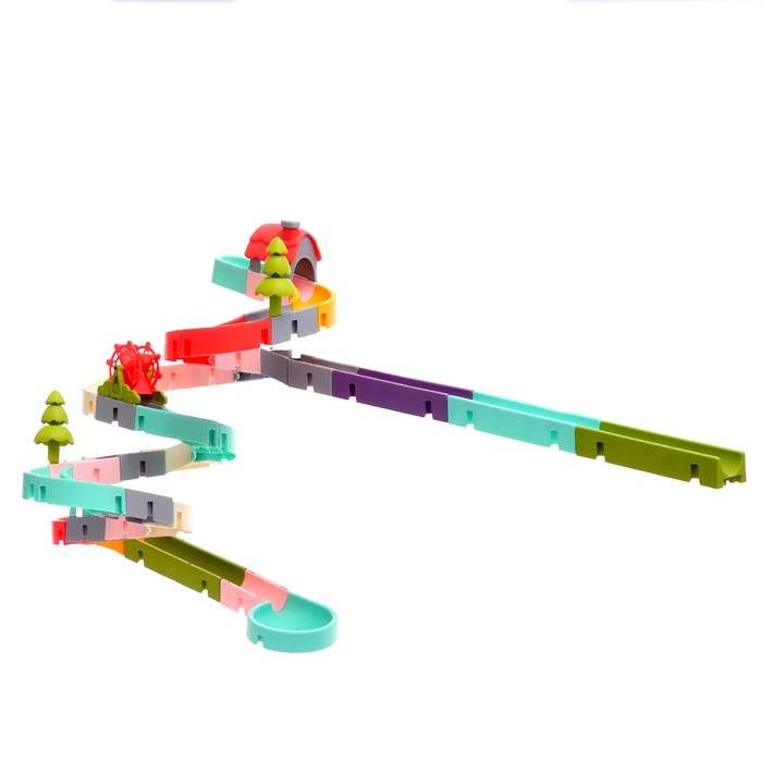 Игрушка для купания в ванной «Забавные горки», 62 детали Игрушка для купания в ванной «Забавные горки», 62 детали