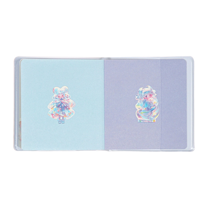 Записная книжка подарочная 96л,линия, цветной блок,обложка ПВХ 3D Аниме (9,5х10,5см) Записная книжка подарочная 96л,линия, цветной блок,обложка ПВХ 3D Аниме (9,5х10,5см)