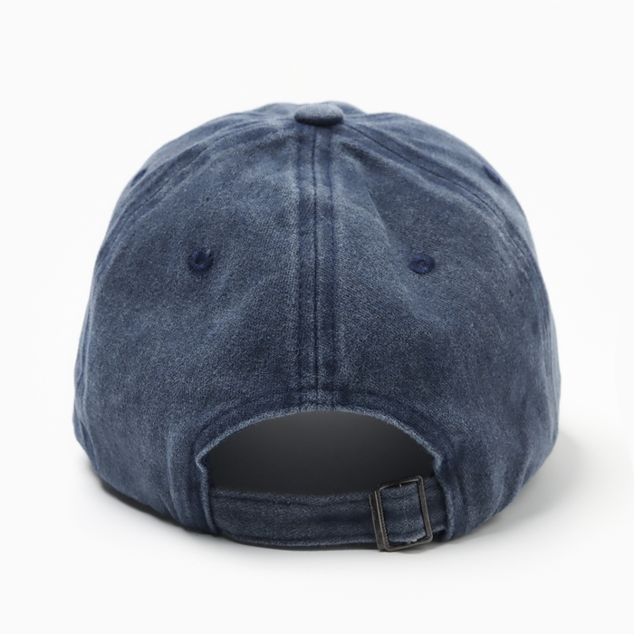 Бейсболка мужская однотонная MINAKU цвет синий, р-р 58 Бейсболка мужская однотонная MINAKU цвет синий, р-р 58