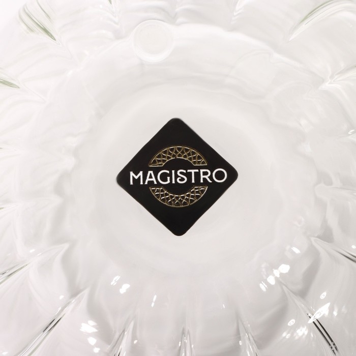 Стакан стеклянный с двойными стенками Magistro «Вихрь», 200 мл Стакан стеклянный с двойными стенками Magistro «Вихрь», 200 мл