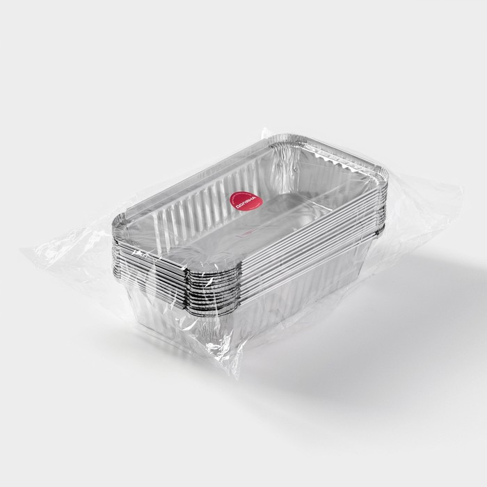 Набор форм для выпечки из фольги Доляна, 25,5×15,5×7 см, 15 шт Набор форм для выпечки из фольги Доляна, 25,5×15,5×7 см, 15 шт