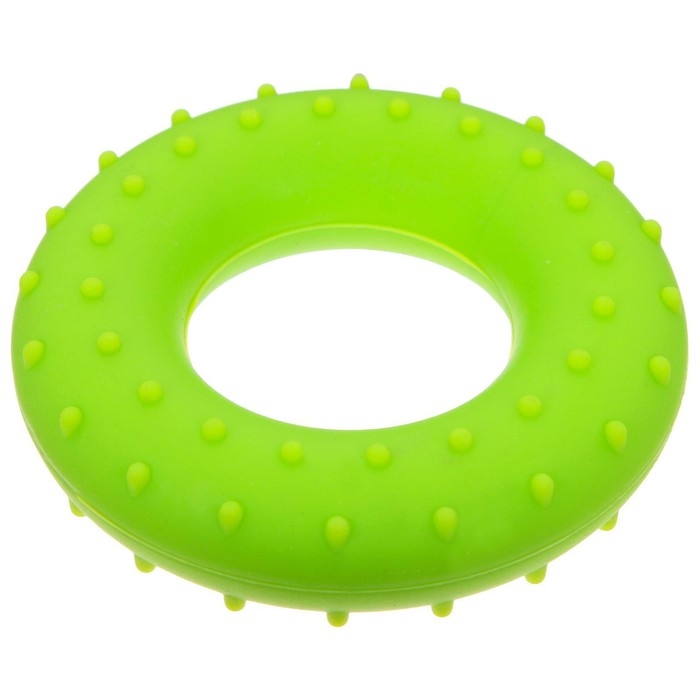 Эспандер кистевой ONLYTOP, массажный, 30 кг, цвет зелёный Эспандер кистевой ONLYTOP, массажный, 30 кг, цвет зелёный