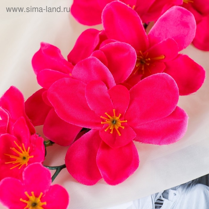 Цветы искусственные  Цветы искусственные "Орхидея амезиелла" 65 см, малиновый