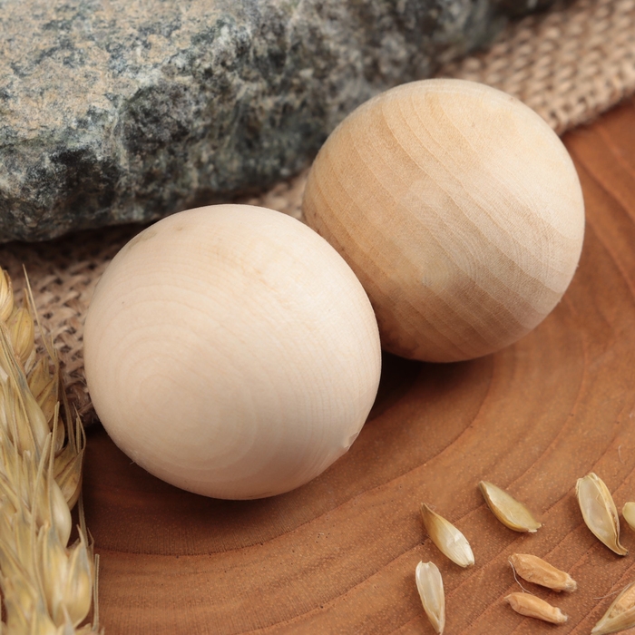 Сувенир Сувенир "Шар здоровья", осина, 3 см