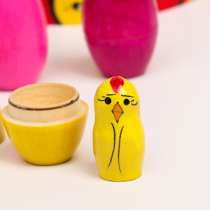 Матрёшка-сказка «Курица-наседка», 11 в 1 Матрёшка-сказка «Курица-наседка», 11 в 1