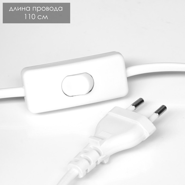 Лампа настольная "Алора" 1х40Вт Е27 хром 21х21х36 см RISALUX