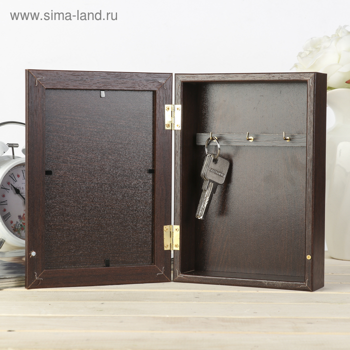 Ключница Ключница "Гондолы" венге 15х21 см