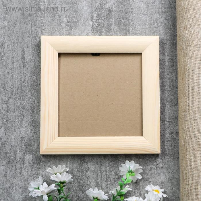 Фоторамка сосна 35 15х15 см бесцветная Фоторамка сосна 35 15х15 см бесцветная