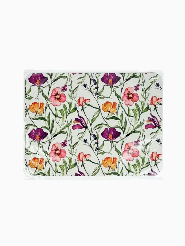 Коврик для сушки посуды впитывающий &laquo;Цветы&raquo;, 30&times;40 см