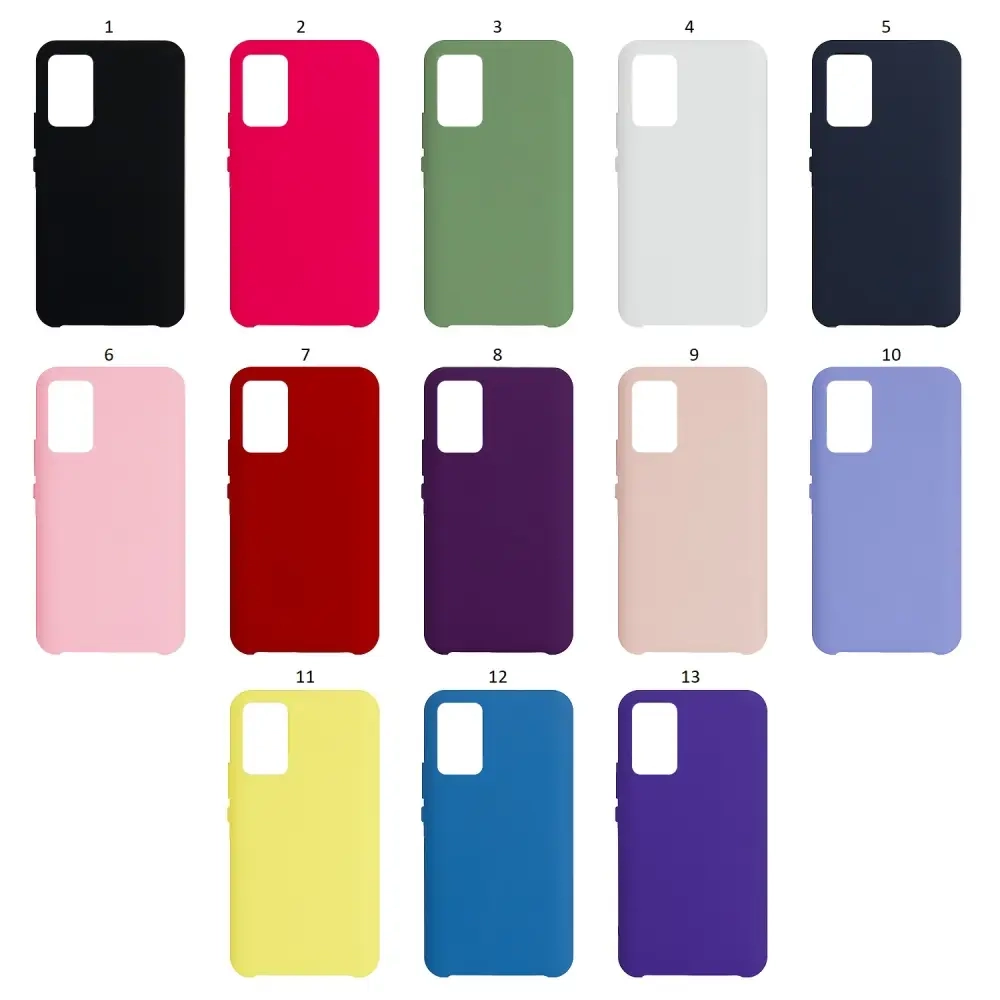 Чехол Samsung A02S Silicone Cover