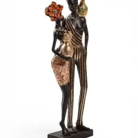 Фигурка декоративная &laquo;Африканская парочка&raquo;, 12&times;7&times;34 см