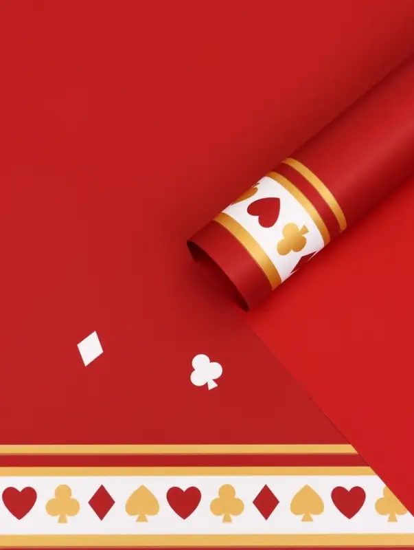 Пленка для цветов, &laquo;Удача&raquo;, винный, 57&times;57 см