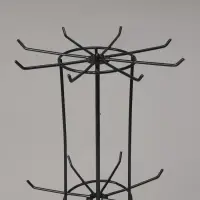 Вертушка, 2 яруса по 8 крючков, 20&times;20&times;40, чёрная