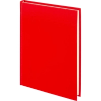 Ежедневник недатированный Attache Rain, А5, 160 л, красный