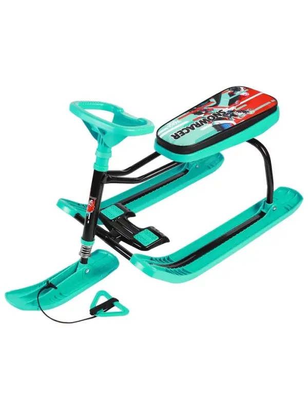 Снегокат &laquo;Тимка спорт 1+&raquo; Sportbike, бирюзовый, ТС1+/SB Nika Kids