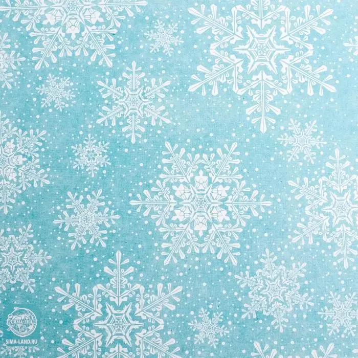 Коробка для кондитерских изделий с пластиковой крышкой «Let it snow», 21 х 21 х 3 см