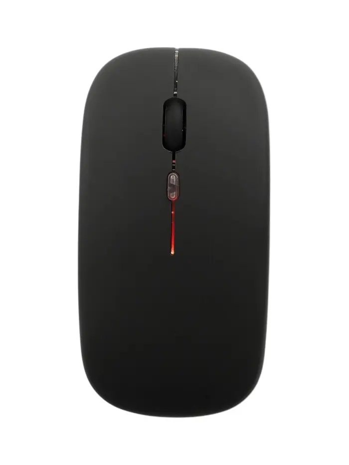 Мышь MB-2.4 беспроводная, оптическая, подсветка, 800-1600 dpi, USB, Bluetooth, чёрная