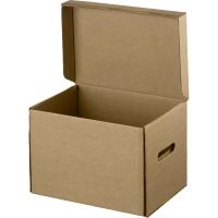 Короб архивный ДЕЛОПРОИЗВОДСТВО А4 325х235х235, Т23