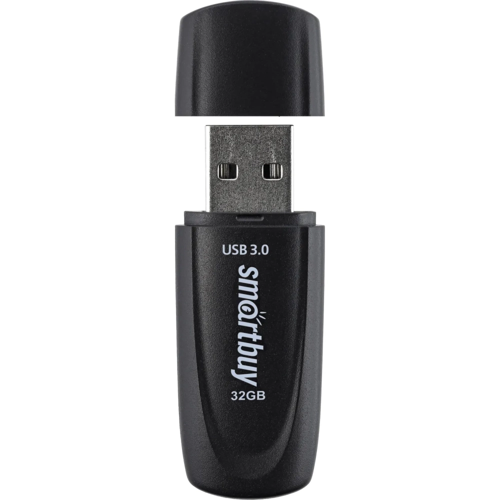 Флеш-память Smartbuy UFD 3.0/3.1 32GB Scout Black (SB032GB3SCK)