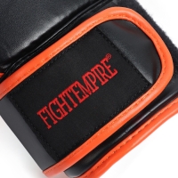 Перчатки снарядные FIGHT EMPIRE, MEXIMA, чёрно-оранжевые, размер L