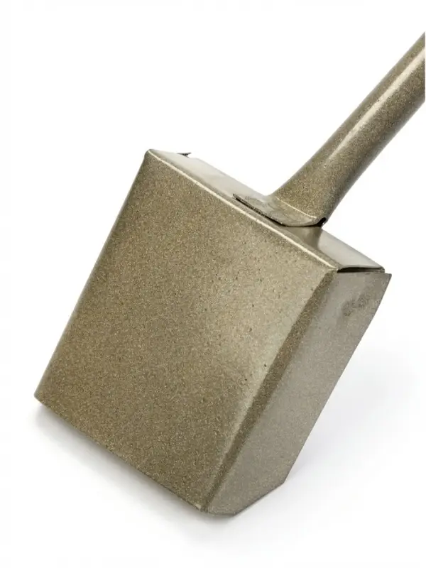 Совок хозяйственный 10&times;10&times;3.5 см, металл, черенок 21 см, МИКС