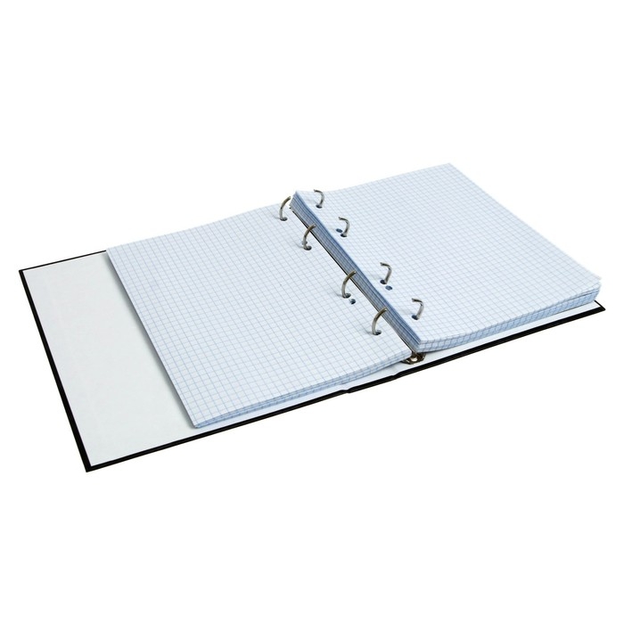 Тетрадь на 4-х кольцах, А5, 160 листов, в клетку, Тетрадь на 4-х кольцах, А5, 160 листов, в клетку, "Гарри Поттер", твёрдая обложка, матовая ламинация