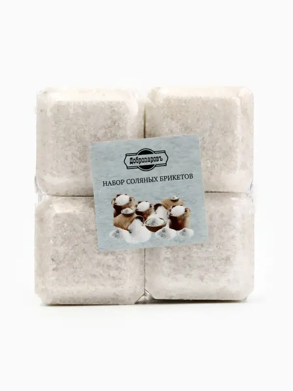 Соляной брикет набор 4 шт. по 200 г