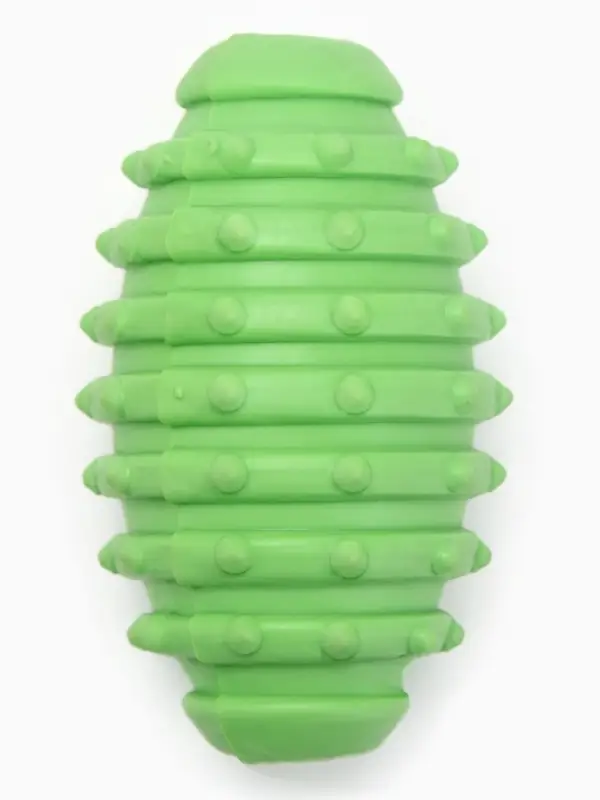 Жевательная игрушка для собак &laquo;Шантажист&raquo;, 10 см, TPR, зелёная