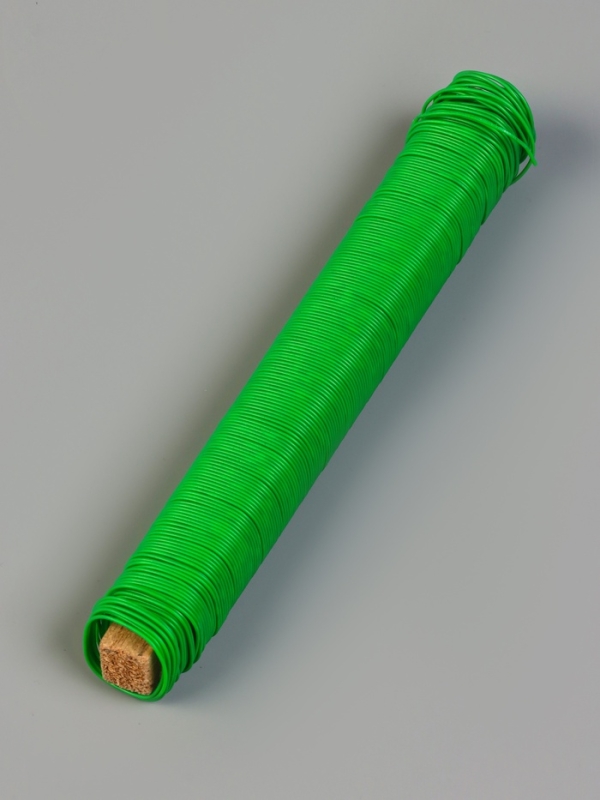 Проволока подвязочная 50 м, зеленая  Greengo